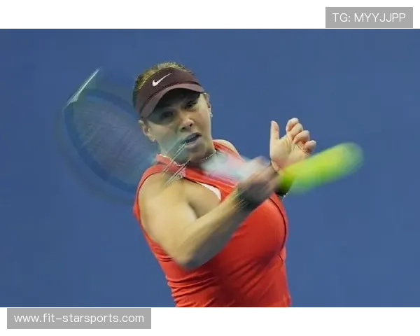 网球高手掌控节奏如同舞者